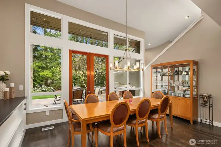 French doors to patio French doors to patio