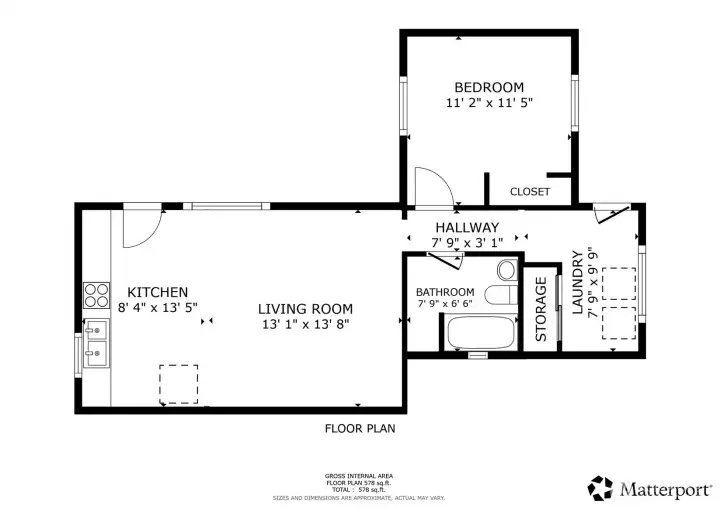 Cottage floor plan