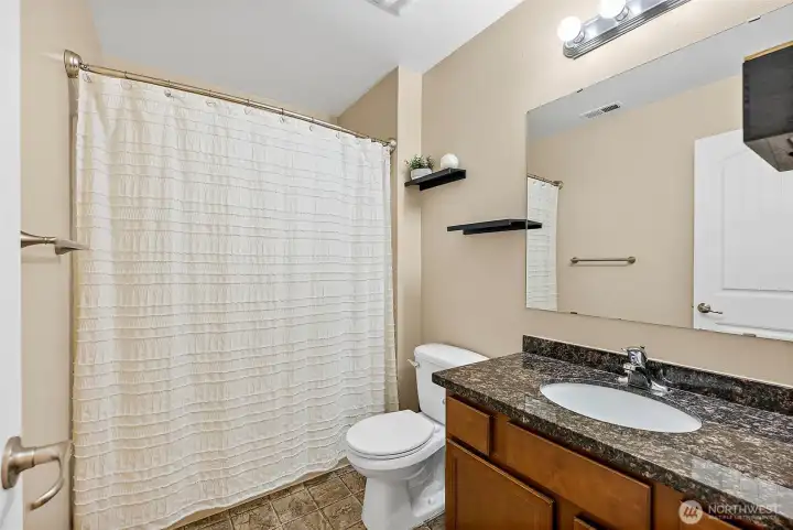 Second floor full bathroom.
