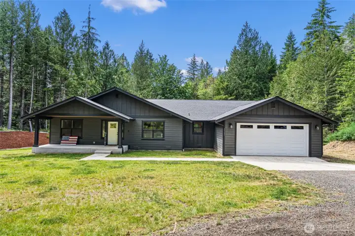 Front of house from driveway