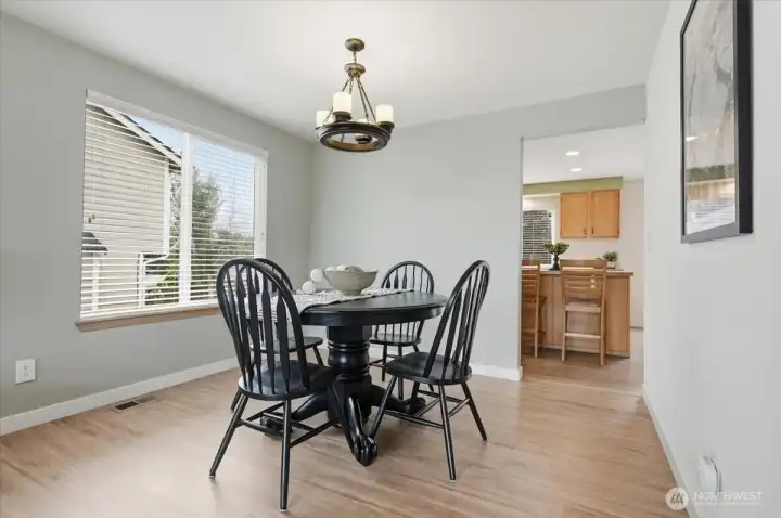 Formal dining area