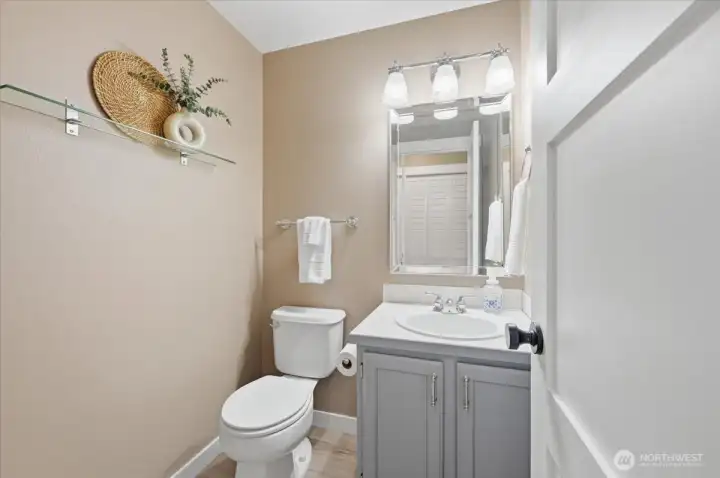 Main floor bathroom