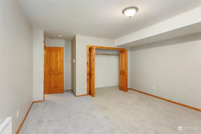 Bedroom 2 showing closet