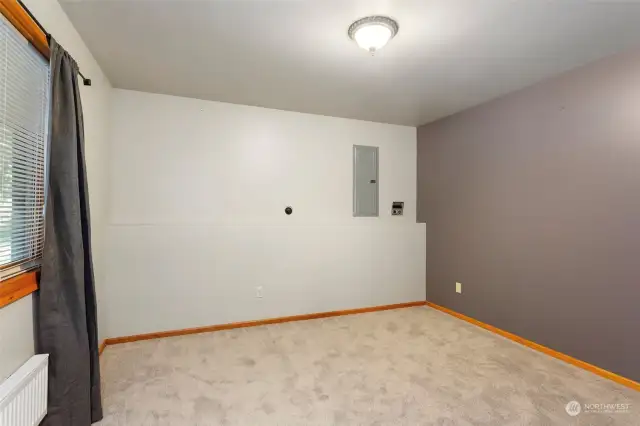 Office Downstairs - could add closet for BR…just take part of the Bonus Room…