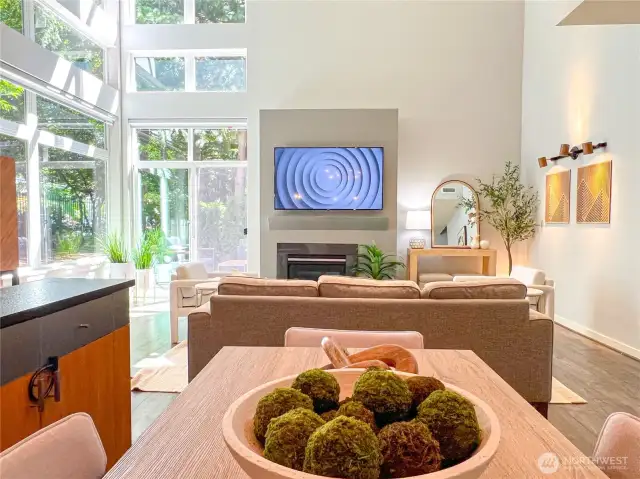 2 Story Vaulted Ceilings