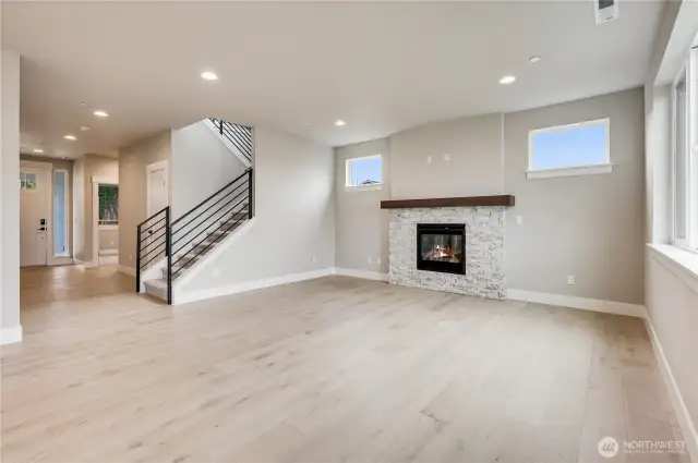 Entry Hall into Great Room - Photos of another 2415 plan at Skyline. Color selections will vary.