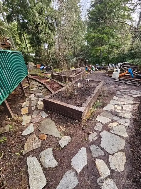 Flagstone pathways!