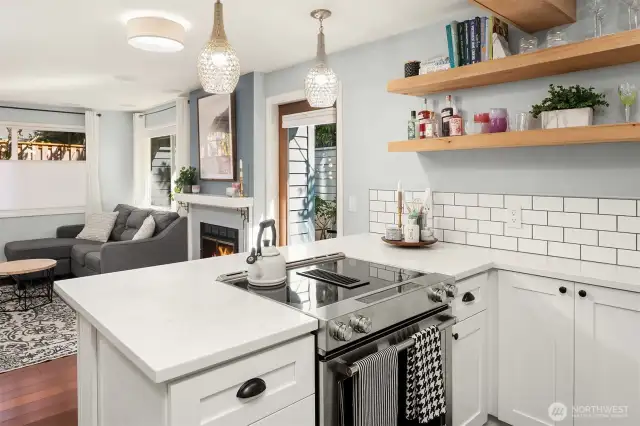 Enjoy the open concept kitchen, easy for entertaining guest.