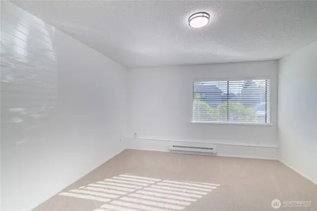 Third bedroom downstairs garage level