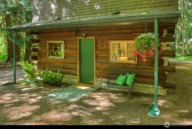Front porch entrance.