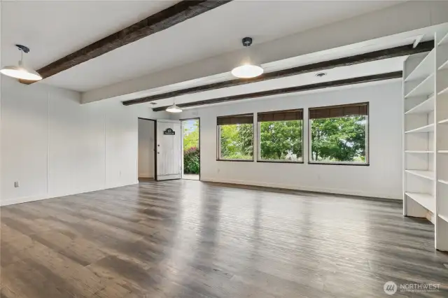 Lower Level Walk Out with Abundant Natural Light