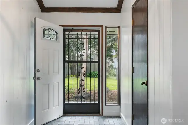 A Welcoming Entry