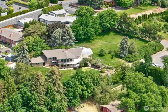Tucked in Among Lush Landscape on Snow Mass Lane