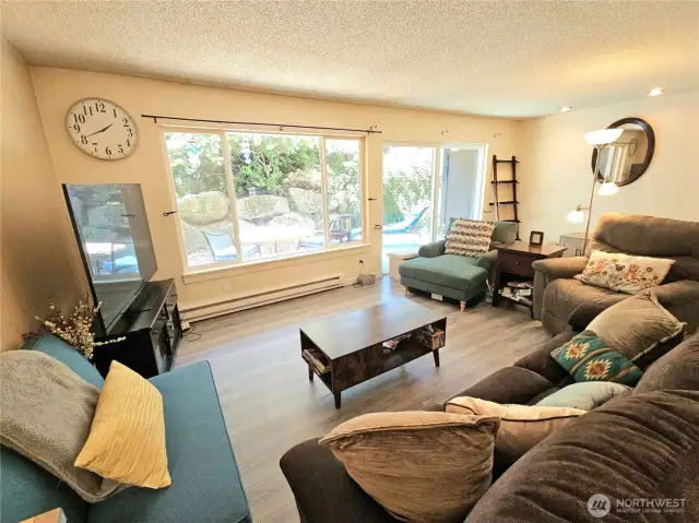 The spacious, open floor plan allows for your personal design.