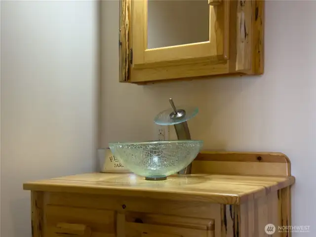 Lower Level Bathroom.