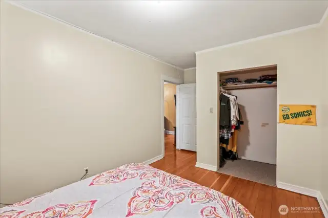 Primary bedroom closet