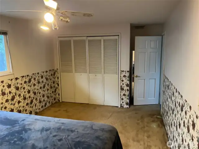Primary Bedroom closet.