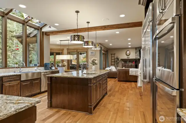 Gourmet Chef’s Dream Kitchen.