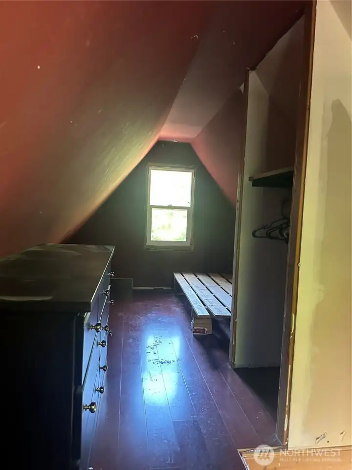 Upper floor of cabin.