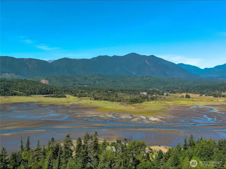 Great location just above Quilcene Bay overlooking Quilcene.