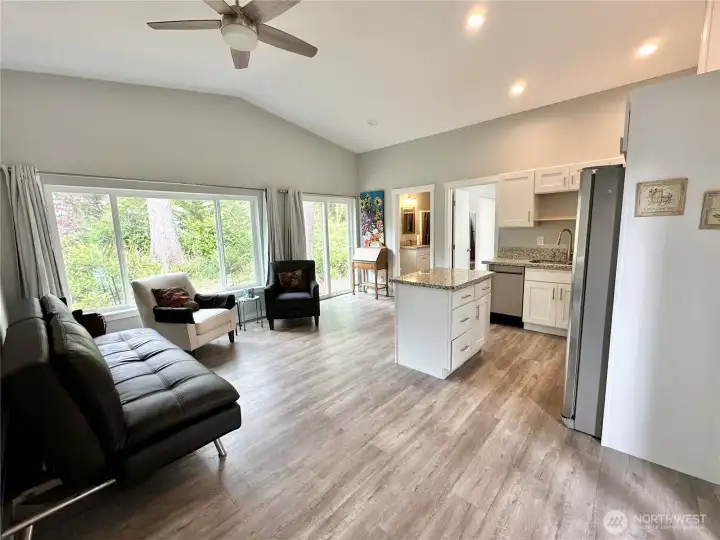Nice light and bright great room