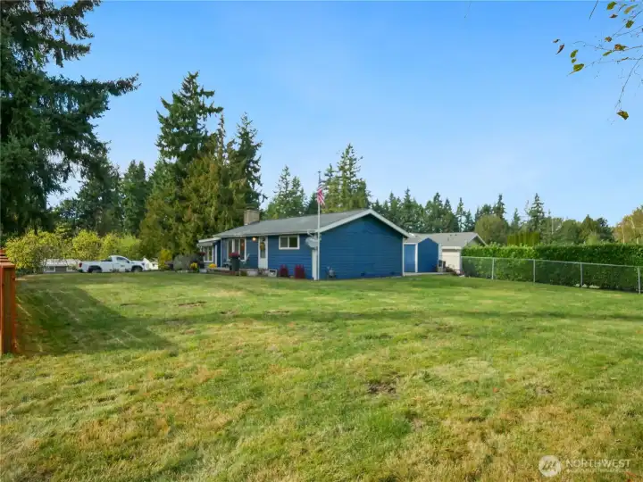 Dream big with this open green space—ideal for gardening, playtime, or relaxing under the stars.
