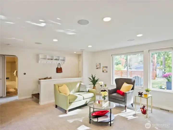 Light-filled and lively!