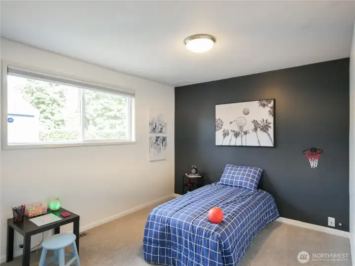 A fun and playful space, perfect for young dreamers and future MVPs.