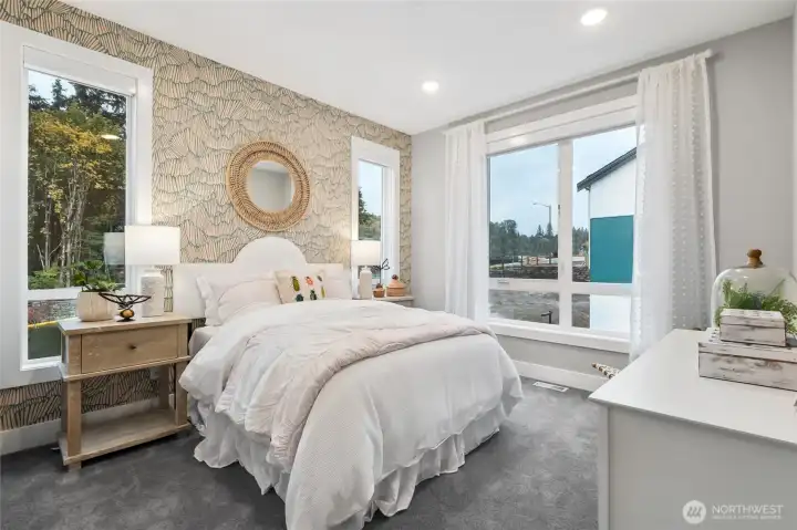 Pictures of Model Home. Not pictures of actual home. Features, colors, layout may vary.