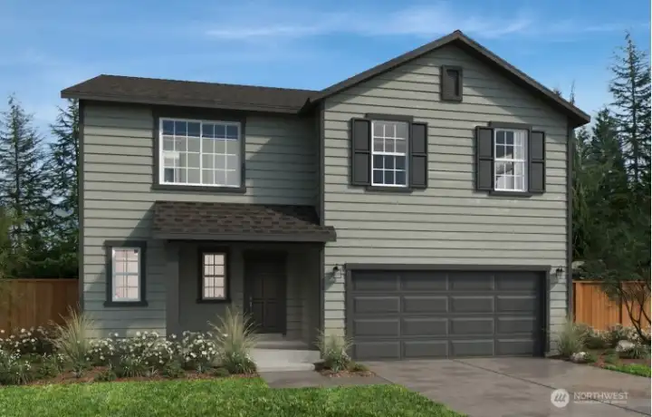 Artist Rendering A Exterior Elevation.