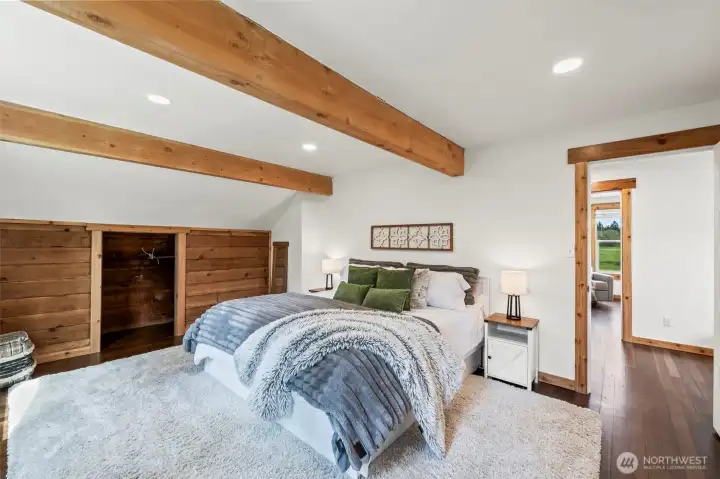 Primary Bedroom w/ 2 separate closets