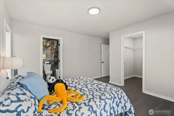 View towards bedroom #3 bathroom