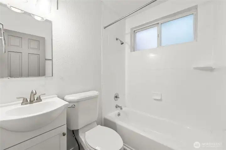 Downstairs Full bath