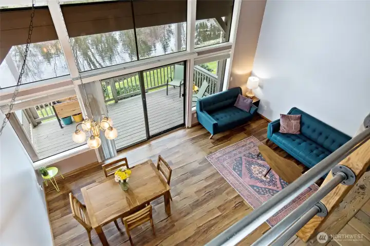 Charming View from Loft