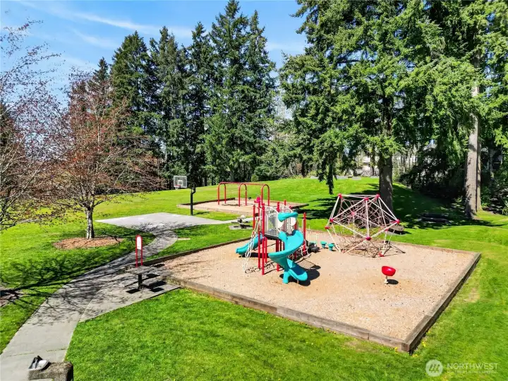 Steps to Community Park & Play Area