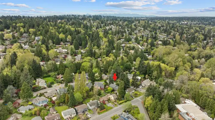 Less than a 5 minute walk to the Burke Gilman trail.