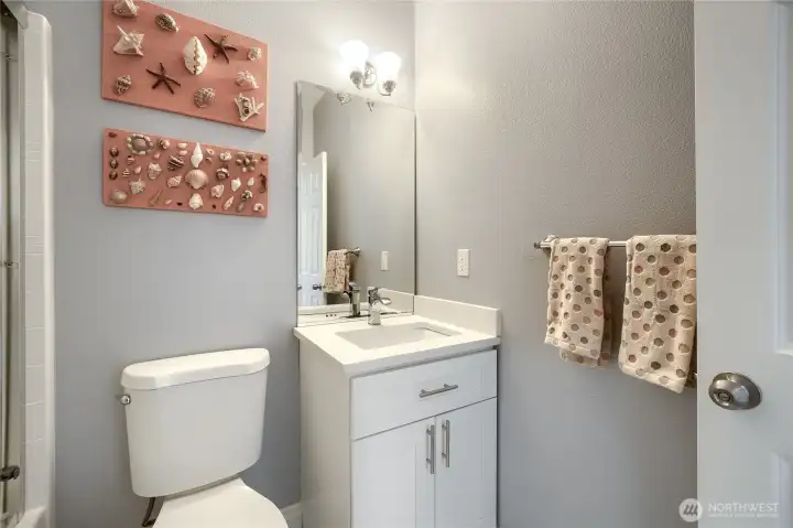 2nd upstairs full bath