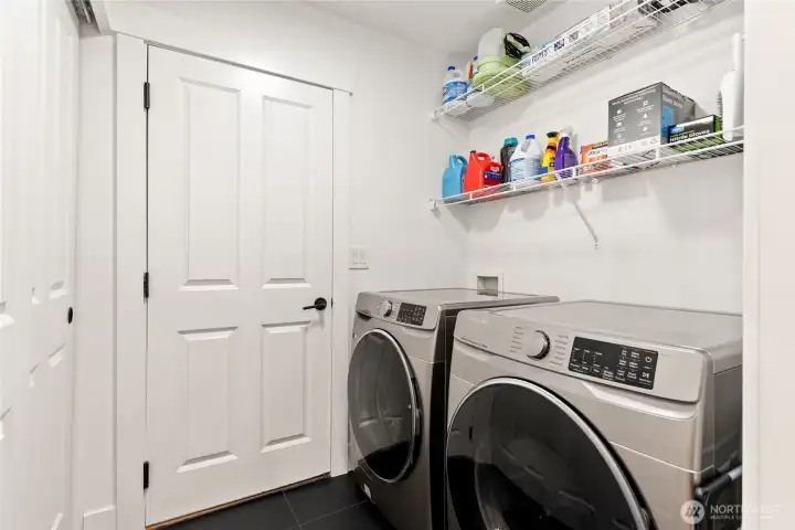 Laundry on main level