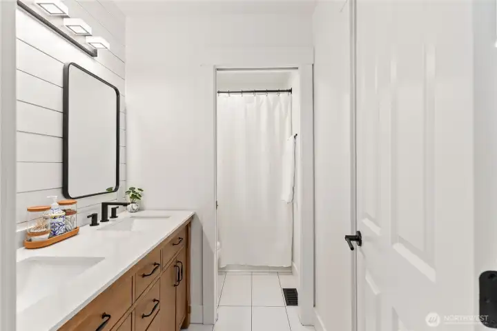 Jack-and-Jill bathroom