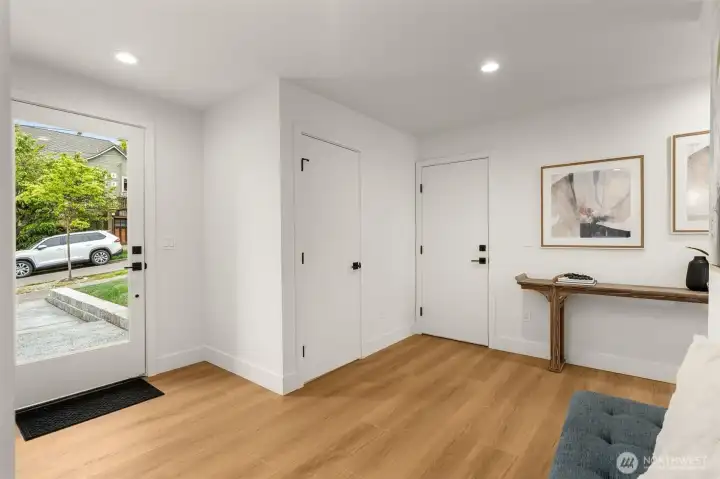 Nice inviting entry