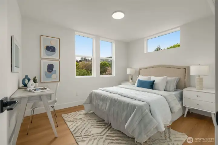 Second bedroom on the bedroom level