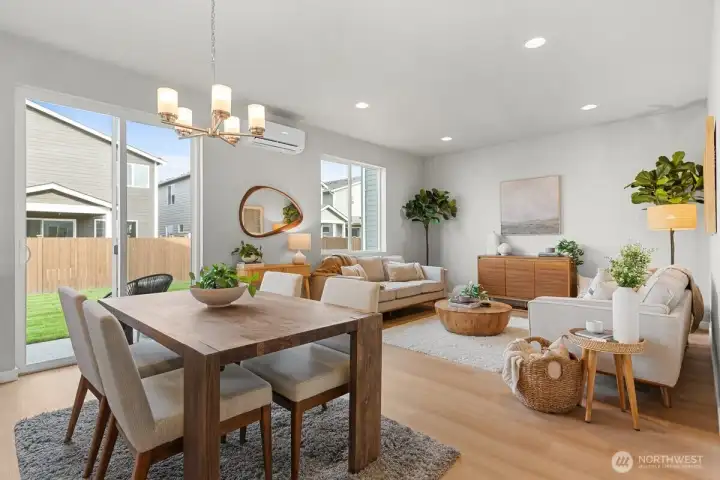 Image is a rendering. Photographs are for illustrative purposes only. Features, finishes, interior/exterior colors, landscaping and floorplan shown may vary from actual homes built