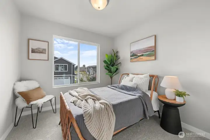 Image is a rendering. Photographs are for illustrative purposes only. Features, finishes, interior/exterior colors, landscaping and floorplan shown may vary from actual homes built