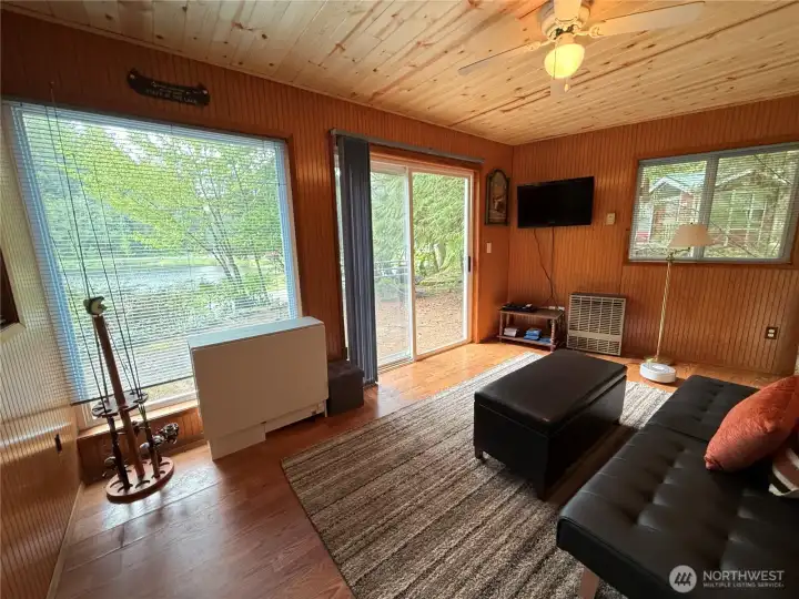 Bonus room with lake views Bonus room with lake views