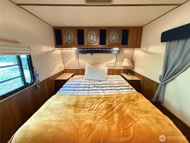 Bedroom with queen bed Bedroom with queen bed