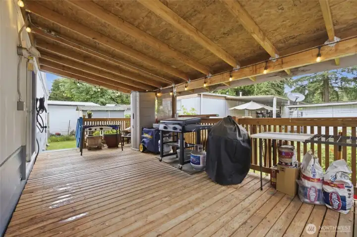 Back deck