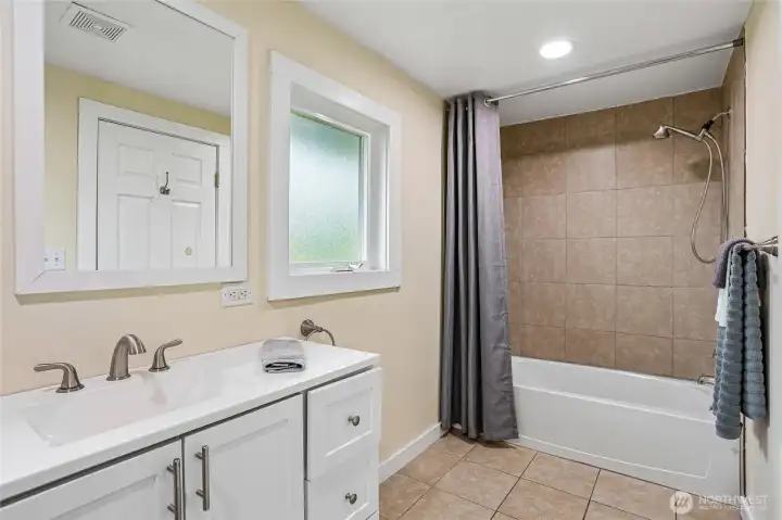 Upstairs bath.