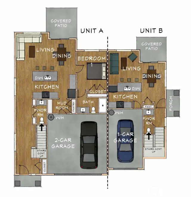 Floorplan: Level 1