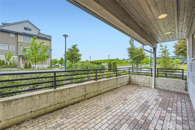 Low-Level Office/Bedroom opens to a Covered Countyard