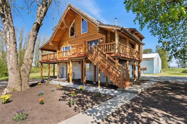 Front of the house